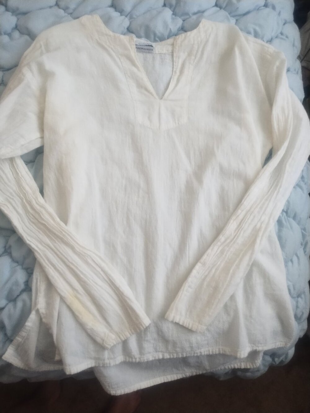 Men's prewashed linen shirt